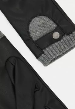 Even&Odd Damen Fingerhandschuh - Black -Even Und Odd Verkäufe 00379890708c48bb87b6bd0cd53bcb00