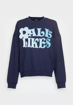 Even&Odd Damen Sweatshirt - Dark Blue -Even Und Odd Verkäufe 00c61271a9634a6bb4a1efc242bbda66