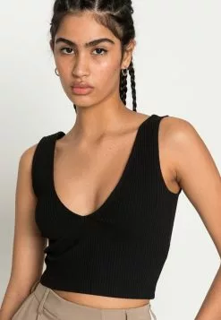 Even&Odd Damen Top - Black -Even Und Odd Verkäufe 014a2b474eaa478c842fddffe0d93b33