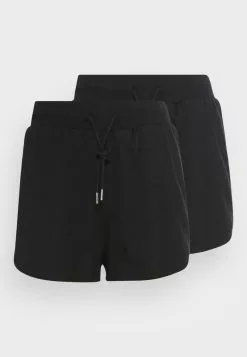 Even&Odd Damen 2 Pack - Shorts - Black/black -Even Und Odd Verkäufe 01d9225ddfc24b3d9829901ff62e6941