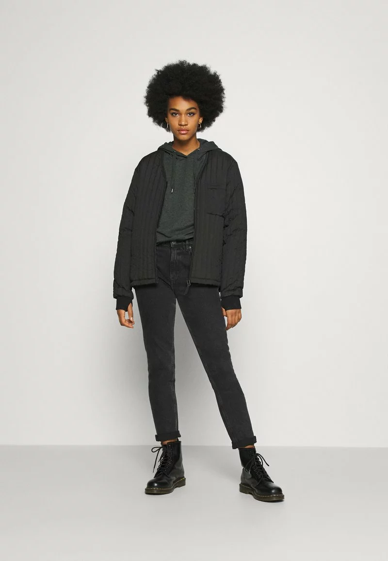 Even&Odd Damen Kapuzenpullover - Mottled Grey 4 Even&Odd Damen Kapuzenpullover - Mottled Grey – Bild 2