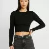 Even&Odd Damen Langarmshirt - Black -Even Und Odd Verkäufe 05e19fe1a6474ca9856759307362a618