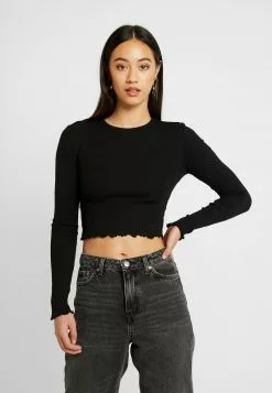 Even&Odd Damen Langarmshirt - Black