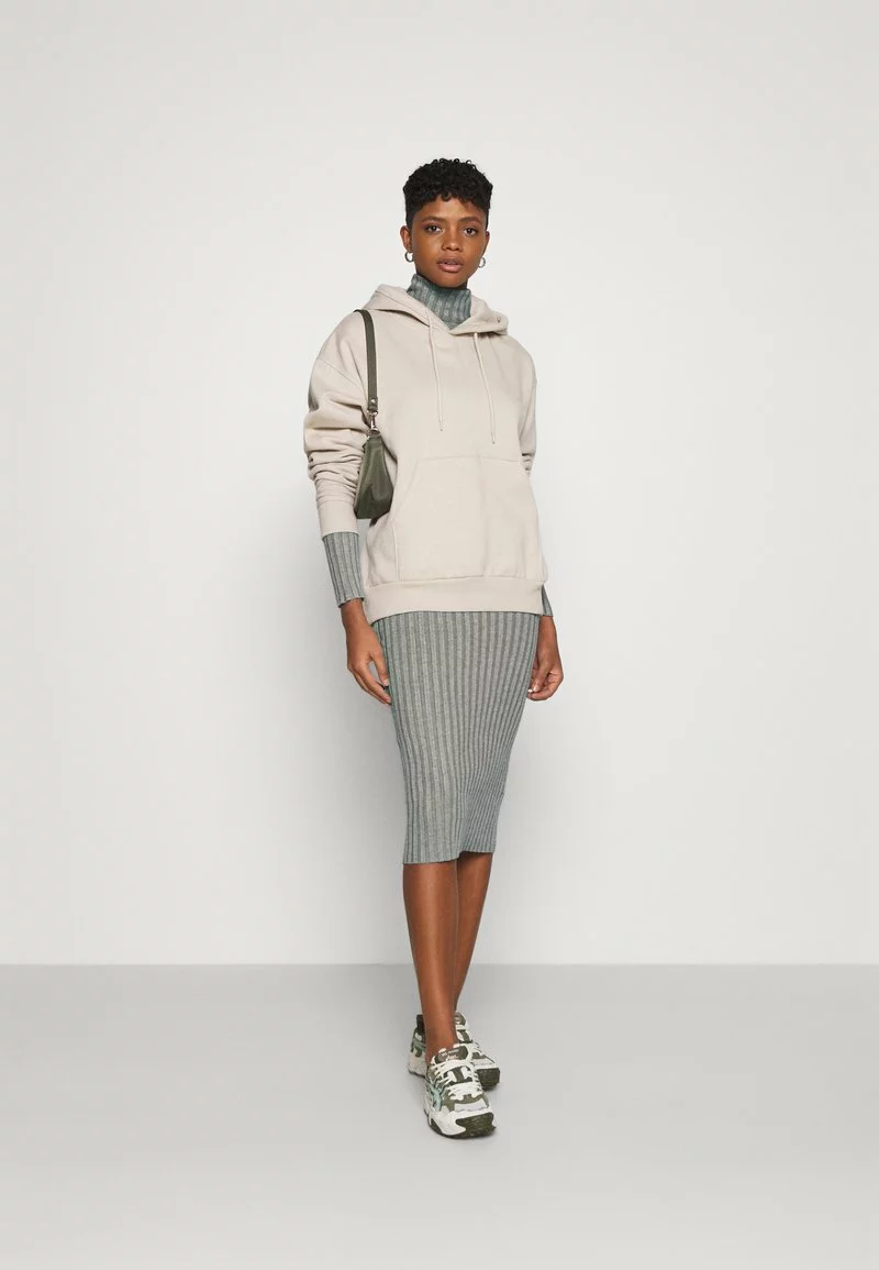 Even&Odd Etuikleid - Mottled Grey | Damen 4 Even&Odd Etuikleid - Mottled Grey | Damen – Bild 2