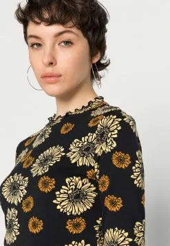 Even&Odd Damen 2 PACK - Langarmshirt - Black/yellow -Even Und Odd Verkäufe 06e7bae4ee1c4f78930ceec37d0a3a7e