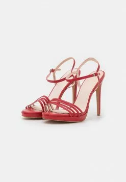 Even&Odd Damen LEATHER - High Heel Sandalette - Red 8 Even&Odd Damen LEATHER - High Heel Sandalette - Red -Even Und Odd Verkäufe 06f75e50a4ad47fa959945e90294b5f1