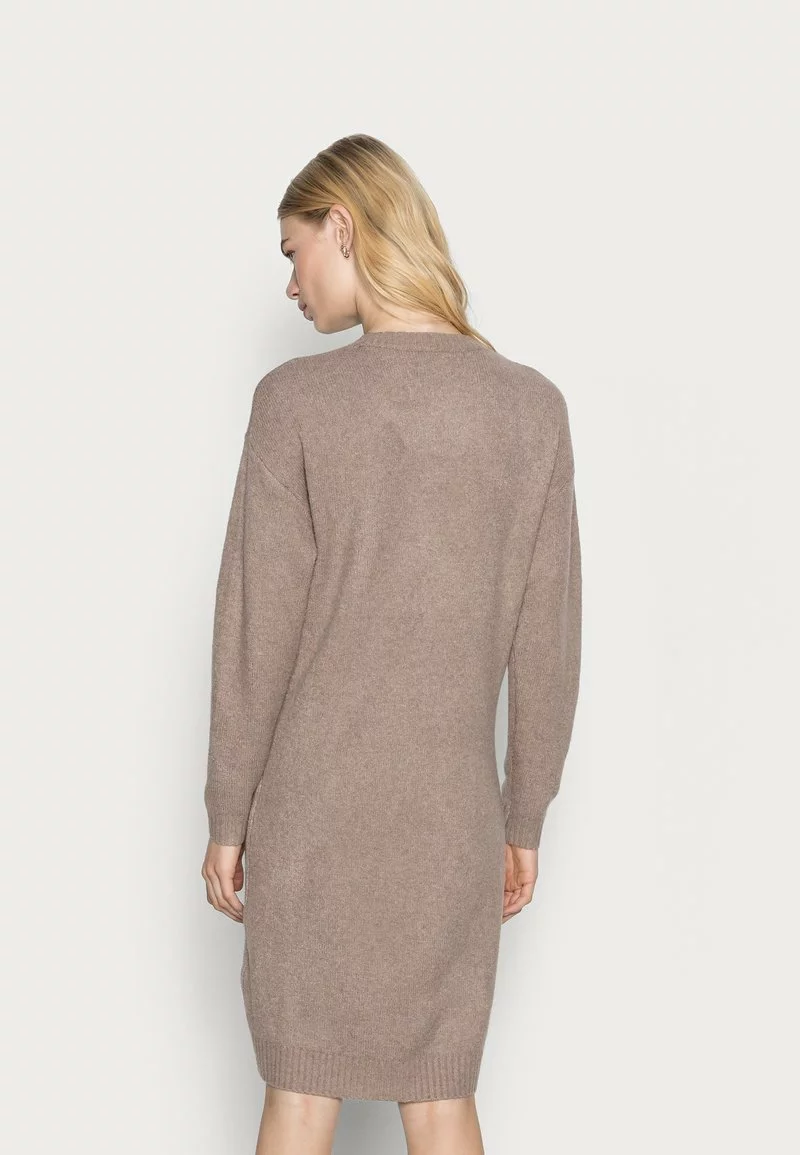 Even&Odd Damen Strickkleid - Mottled Grey 5 Even&Odd Damen Strickkleid - Mottled Grey – Bild 3