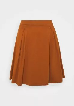 Even&Odd Damen A-Linien-Rock - Brown -Even Und Odd Verkäufe 07e1c04475b84256918d5aa655e516af