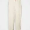 Even&Odd Damen Loose Fit Joggers With Contrast - Jogginghose - Off-white -Even Und Odd Verkäufe 081b5deaac074cdb9dc03280be0d5657