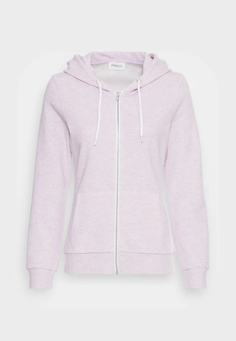 Even&Odd Damen ZIP JACKET - Sweatjacke - Mottled Lilac 6 Even&Odd Damen ZIP JACKET - Sweatjacke - Mottled Lilac – Bild 4