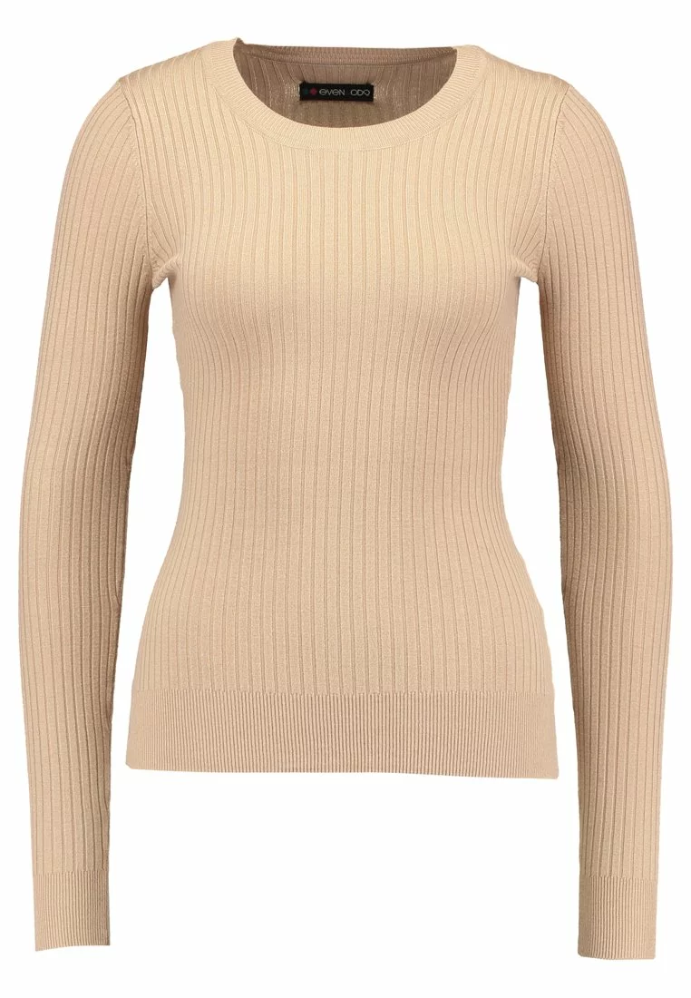 Even&Odd Damen Strickpullover - Sand 7 Even&Odd Damen Strickpullover - Sand – Bild 5