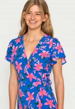 Even&Odd Freizeitkleid - Blue/pink | Damen -Even Und Odd Verkäufe 0af0ccbcdc1c48f2a64cf6ed3afdd50e