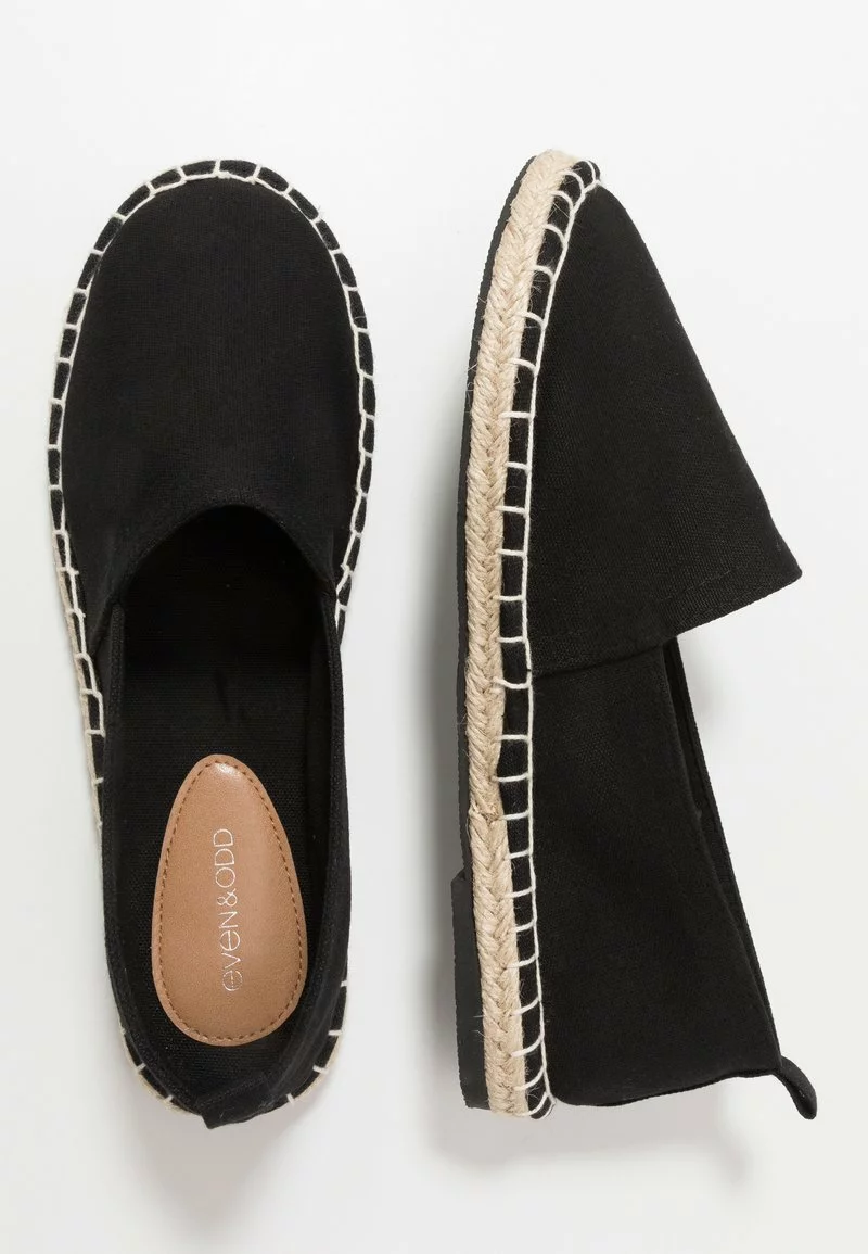 Even&Odd Damen 2 PACK - Espadrille - Black/white 6 Even&Odd Damen 2 PACK - Espadrille - Black/white – Bild 4