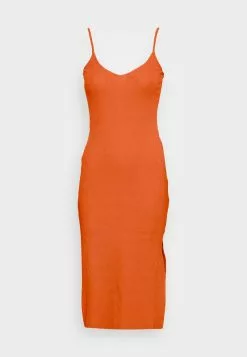 Even&Odd Damen Jerseykleid - Brown -Even Und Odd Verkäufe 0e1657d8b6f34c55bd48420c33f636f9