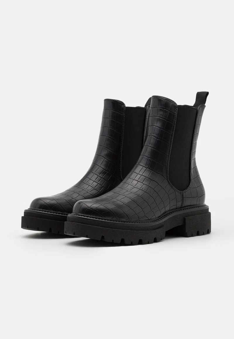 Even&Odd Damen Plateaustiefelette - Black 5 Even&Odd Damen Plateaustiefelette - Black – Bild 3