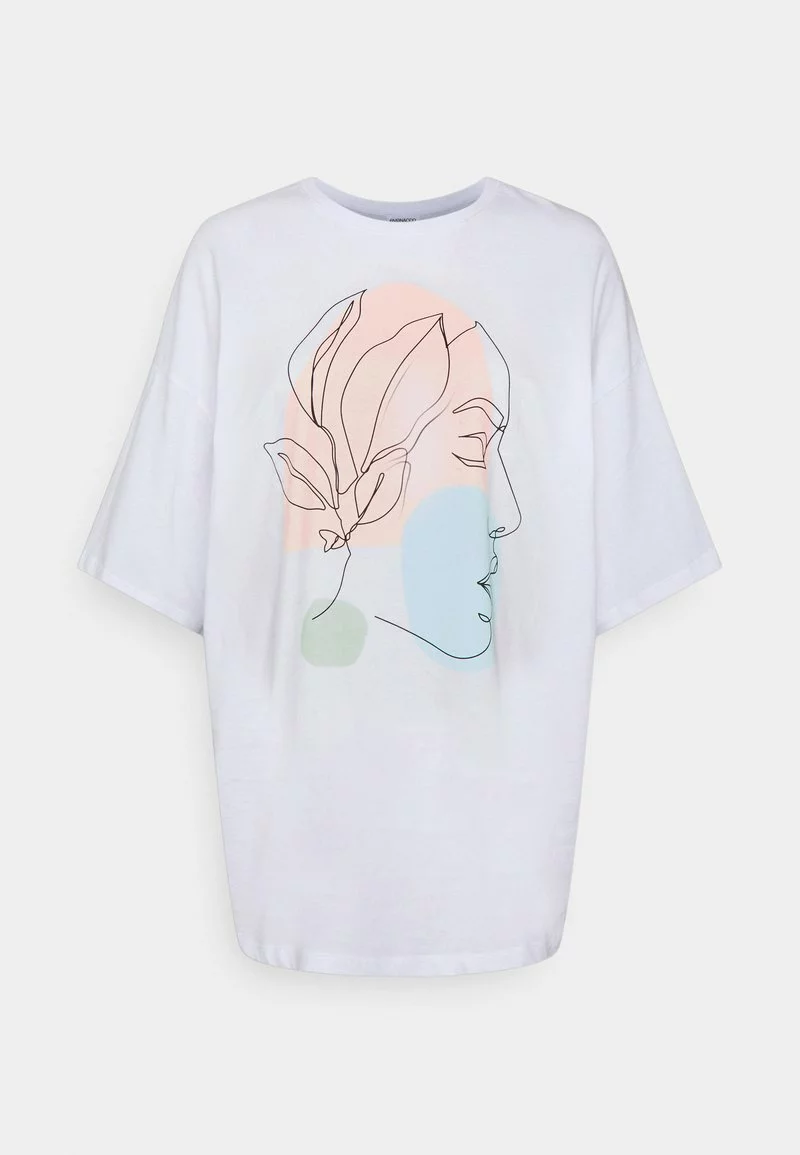 Even&Odd Damen T-Shirt Print - White 6 Even&Odd Damen T-Shirt Print - White – Bild 4