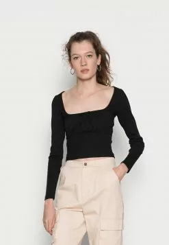 Even&Odd Damen Langarmshirt - Black