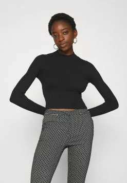 Even&Odd Damen 2 PACK - Strickpullover - Black/white -Even Und Odd Verkäufe 104210003eb045fc9abf59f2acf8adca