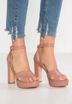 Even&Odd Damen High Heel Sandalette - Light Pink