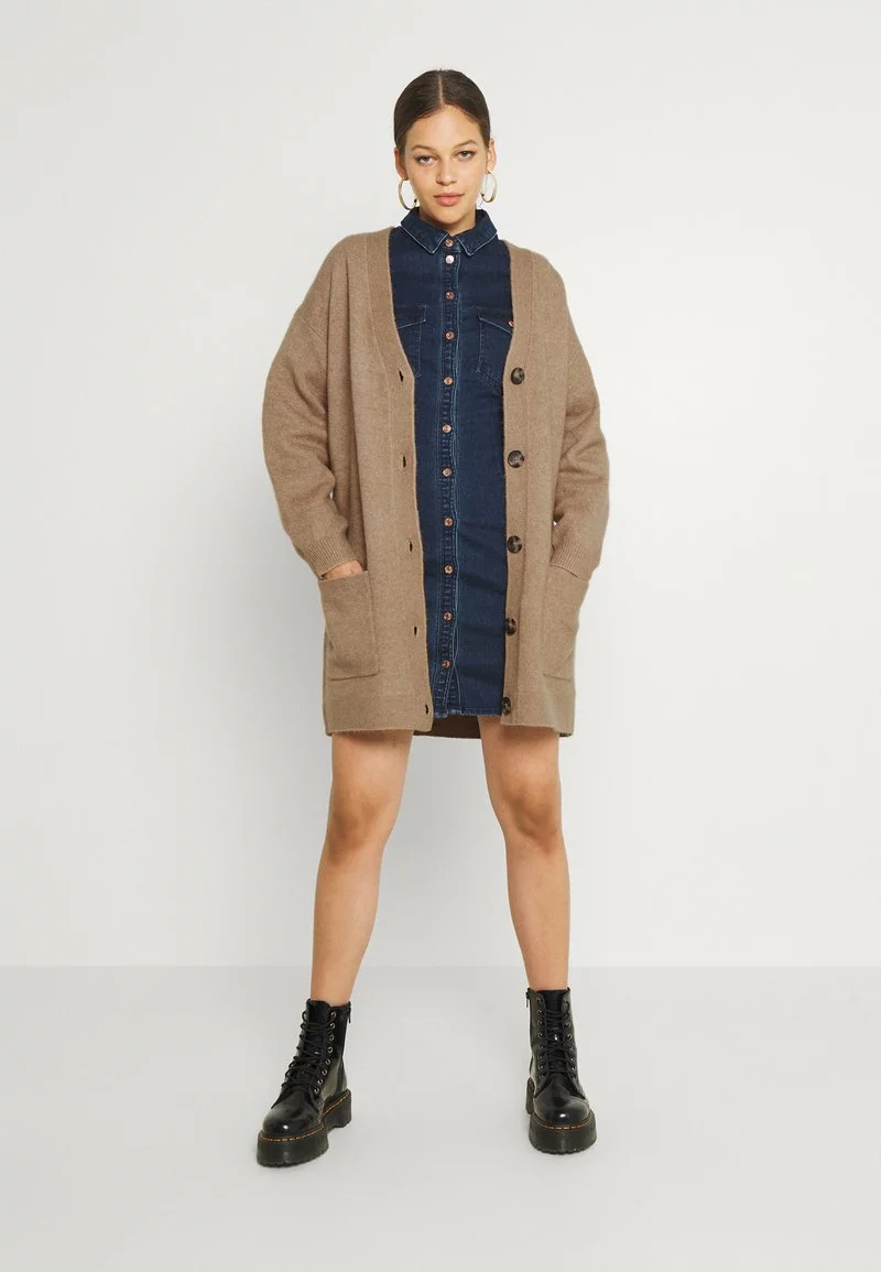 Even&Odd Damen Strickjacke - Camel 4 Even&Odd Damen Strickjacke - Camel – Bild 2