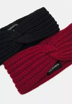 Even&Odd Damen 2 PACK - Ohrenwärmer - Black/red -Even Und Odd Verkäufe 109de88a1da8435c94f2fb0753f62aa0