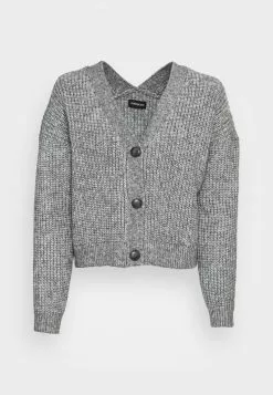 Even&Odd Strickjacke - Mottled Dark Grey | Damen -Even Und Odd Verkäufe 1116661ff0ff4becadffe09e663fca94