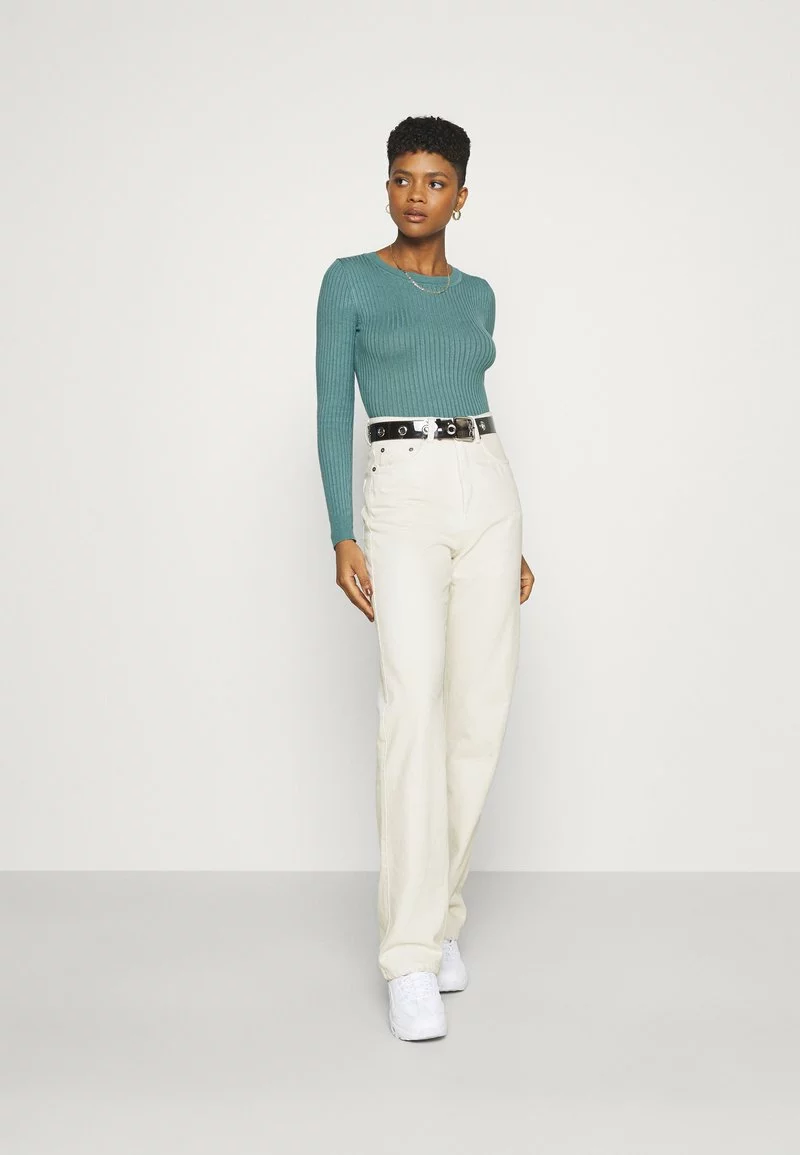 Even&Odd Damen 2 PACK - Strickpullover - Black/turquoise 3 Even&Odd Damen 2 PACK - Strickpullover - Black/turquoise