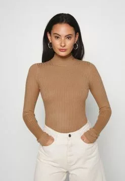 Even&Odd Damen Strickpullover - Camel