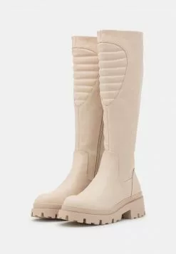 Even&Odd Damen Plateaustiefel - Off-white -Even Und Odd Verkäufe 122504e45eca41ef964c75b95fa83256