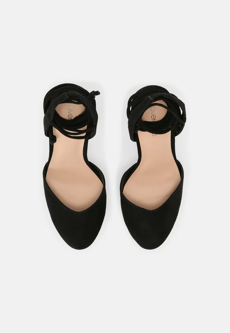 Even&Odd Damen Plateaupumps - Black 8 Even&Odd Damen Plateaupumps - Black – Bild 6