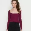 Even&Odd Damen Langarmshirt - Purple -Even Und Odd Verkäufe 1256b4293380431c9b429be42df24dd8