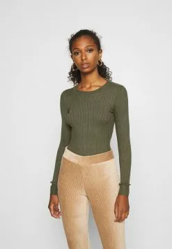 Even&Odd Damen Strickpullover - Olive Night