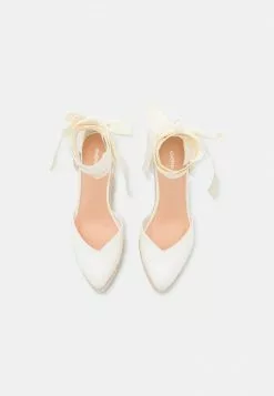 Even&Odd Damen Keilpumps - White -Even Und Odd Verkäufe 1386c9b979e246e69976a291935415ec