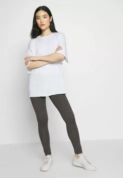 Even&Odd Damen 2 PACK - Leggings - Hosen - Black/mottled Dark Grey -Even Und Odd Verkäufe 13937d698e624024ad2ae4427b436961