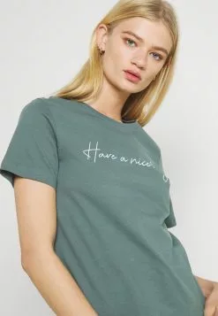Even&Odd Damen T-Shirt Print - Green 12 Even&Odd Damen T-Shirt Print - Green -Even Und Odd Verkäufe 14166e7732f04ec7a26adef5474827d0