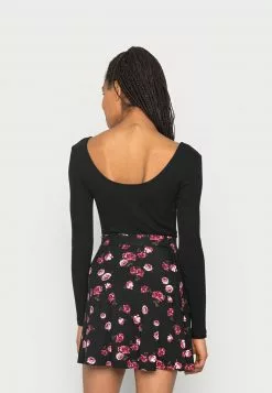 Even&Odd Damen A-Linien-Rock - Black/multi Coloured -Even Und Odd Verkäufe 15f43a32021843a28c8823b4eee5970e