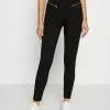 Even&Odd Damen ZIP PUNTO LEGGINGS - Leggings - Hosen - Black