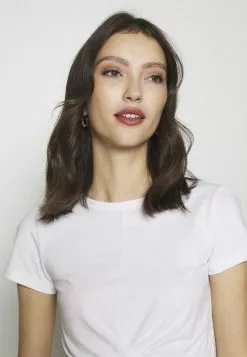 Even&Odd Damen T-Shirt Basic - White 11 Even&Odd Damen T-Shirt Basic - White -Even Und Odd Verkäufe 1765d4fe3f1b41f08377c09e2a710c25