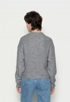 Even&Odd Damen BAT SHAPE MOCK NECK SHORTER - Strickpullover - Mottled Grey 9 Even&Odd Damen BAT SHAPE MOCK NECK SHORTER - Strickpullover - Mottled Grey -Even Und Odd Verkäufe 17c7718dcd4a47749cac767f3159c4be