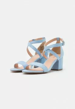Even&Odd Damen Riemensandalette - Light Blue -Even Und Odd Verkäufe 18449d23ab9f469e8c1a9e7e0f874acc