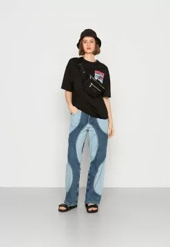 Even&Odd Damen T-Shirt Print - Black 8 Even&Odd Damen T-Shirt Print - Black -Even Und Odd Verkäufe 18572e29715e43c6b8ac390f4e949c65