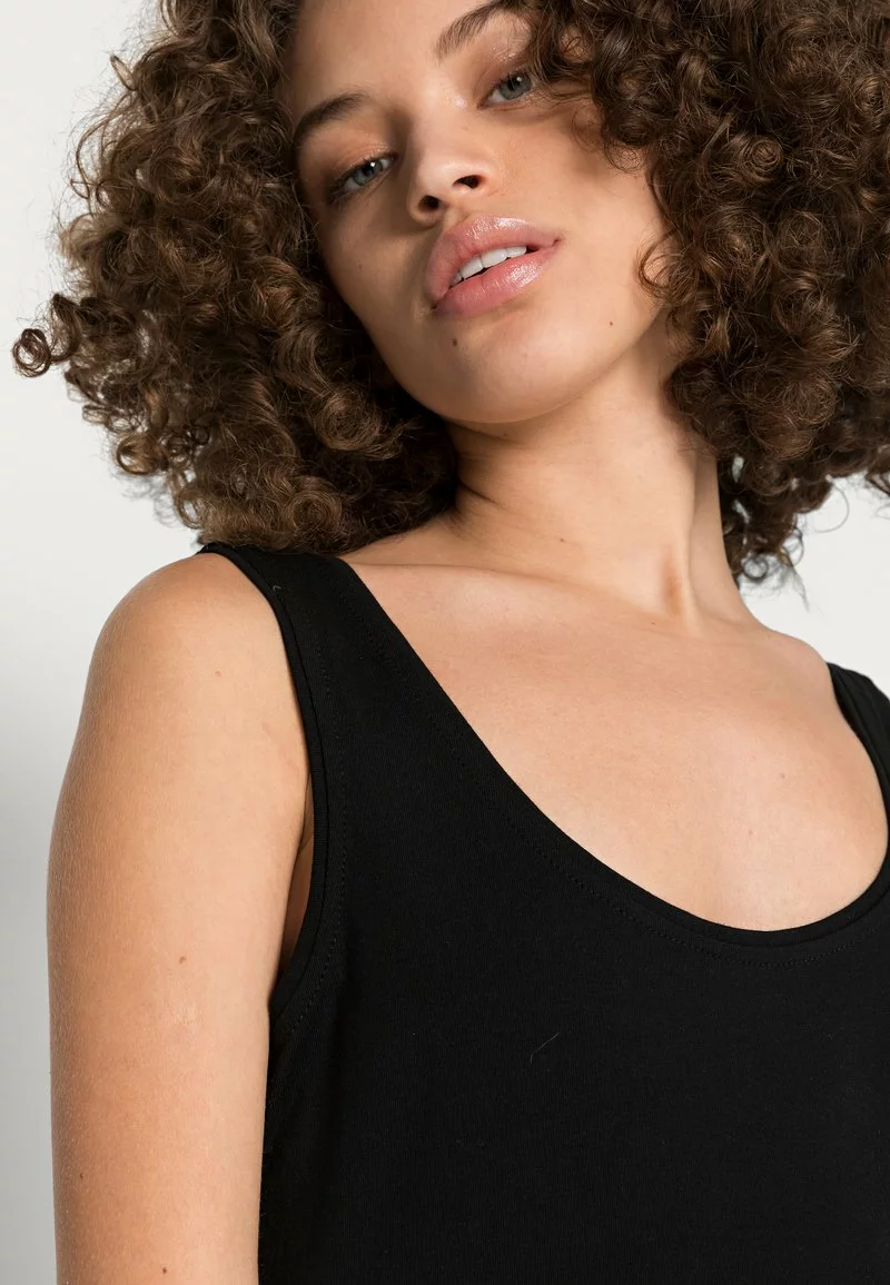 Even&Odd Damen 2 PACK - Etuikleid - Black/orange 8 Even&Odd Damen 2 PACK - Etuikleid - Black/orange – Bild 6