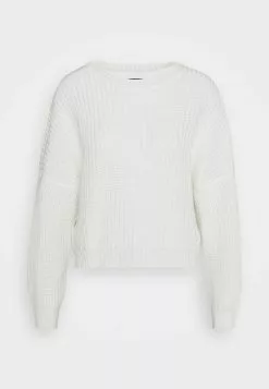 Even&Odd Damen Strickpullover - White -Even Und Odd Verkäufe 18cb6b9685134774900e68fe2a31feb9