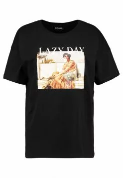 Even&Odd Damen T-Shirt Print - Black 12 Even&Odd Damen T-Shirt Print - Black -Even Und Odd Verkäufe 199fce2962b04b878ade2e402011221b