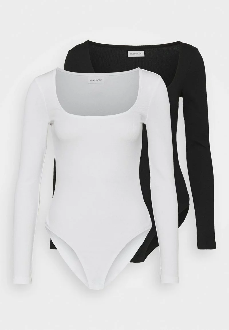 Even&Odd Damen 2 PACK - Langarmshirt - Black/white 8 Even&Odd Damen 2 PACK - Langarmshirt - Black/white – Bild 6