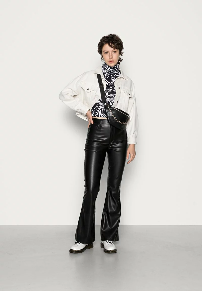 Even&Odd Langarmshirt - Black/white | Damen 4 Even&Odd Langarmshirt - Black/white | Damen – Bild 2