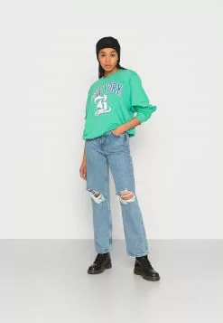 Even&Odd CALLIE - Sweatshirt - Green | Damen -Even Und Odd Verkäufe 1bf2129c9e0149c9b6d5c98b06f25603