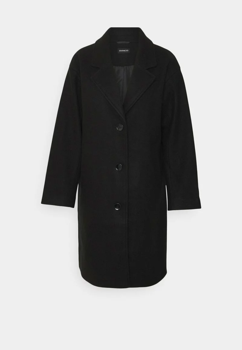 Even&Odd Damen Klassischer Mantel - Black 6 Even&Odd Damen Klassischer Mantel - Black – Bild 4
