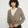 Even&Odd Damen Strickjacke - Taupe 2 Even&Odd Damen Strickjacke - Taupe -Even Und Odd Verkäufe 1cf19a21a8ab42f9a3688f3ada4a62ac