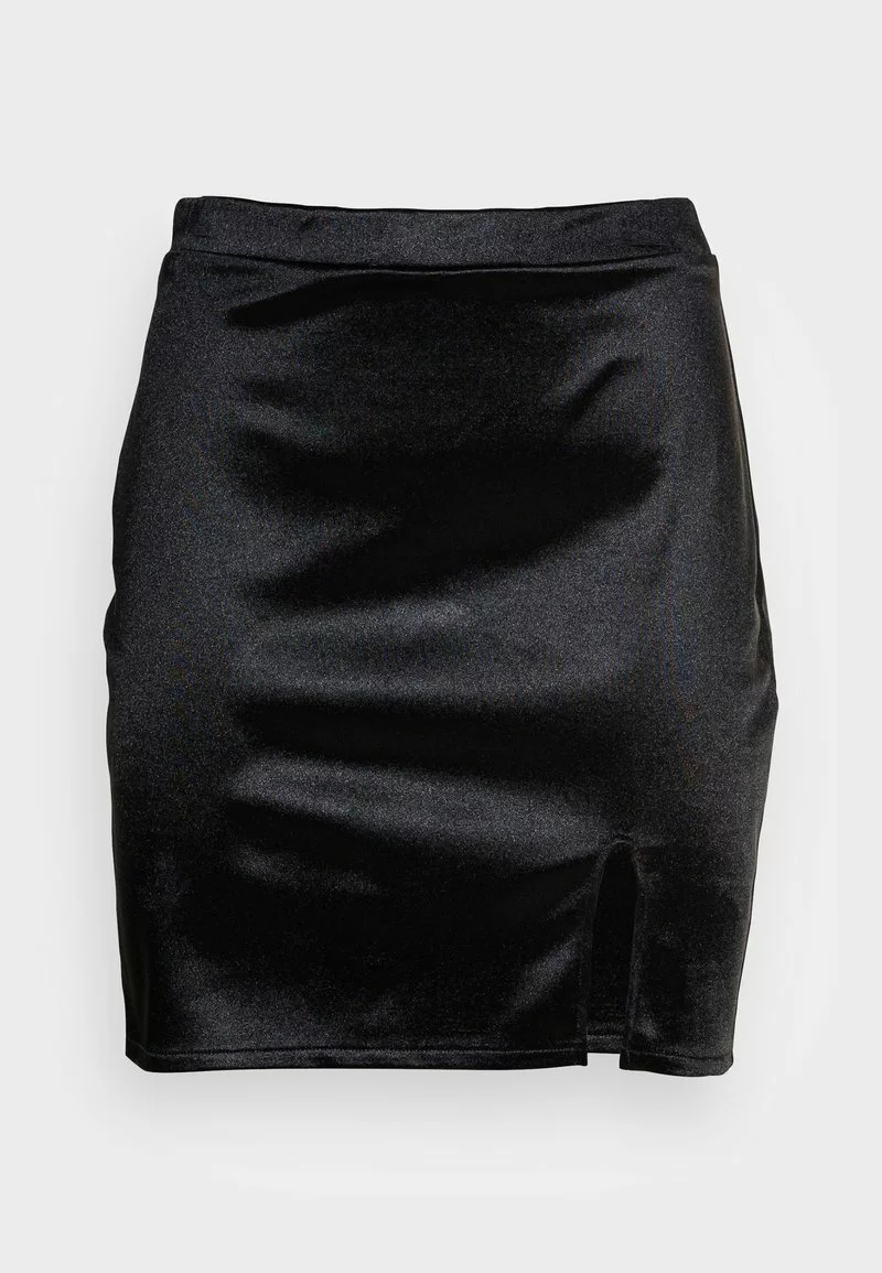 Even&Odd Damen BODYCON SKIRT WITH SLIT - Minirock - Black 6 Even&Odd Damen BODYCON SKIRT WITH SLIT - Minirock - Black – Bild 4